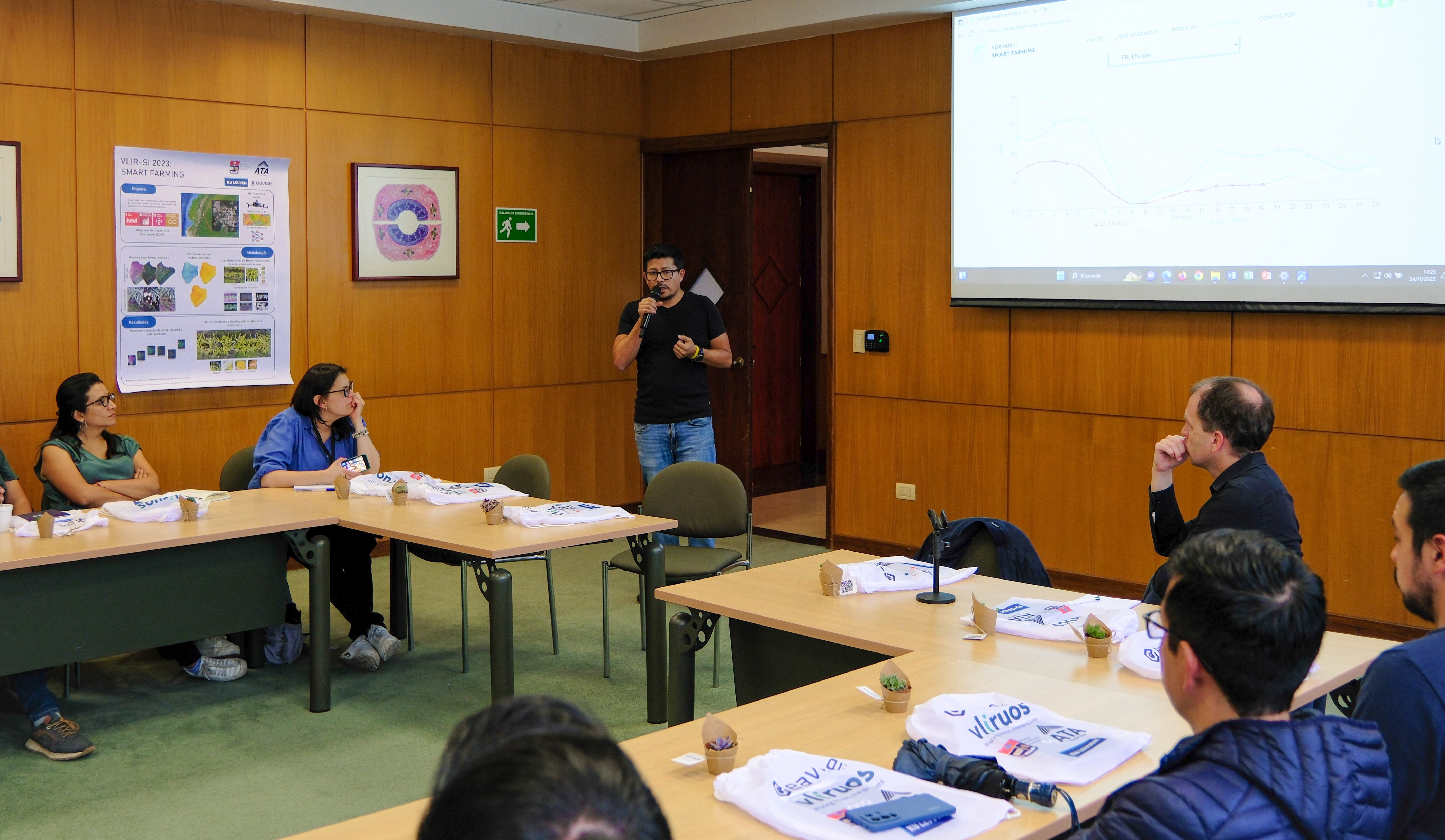 Presentación del Proyecto Smart Farming — VLIR 2025